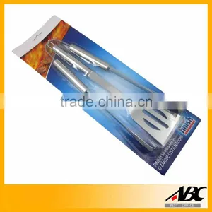 2PCS BBQ Set Stainless Steel BBQ Tool Set thumbnail-1