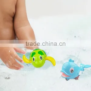 2015 New Hot Cute Floating Animals Tutle Dolphin Baby Bath Toys From Dongguan ICTI Manufacturer thumbnail-6
