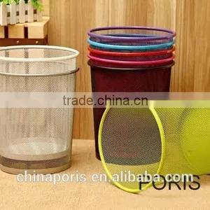 2016 Good Quality and Competitive Price Mesh Trashcan With Different Colors thumbnail-2