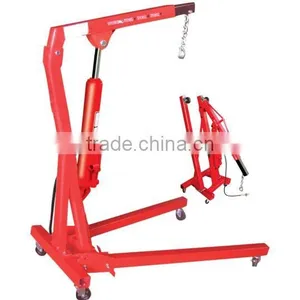 1 Ton Foldable Air/Hydraulic Engine Hoist thumbnail-1