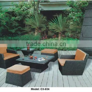 Outdoor Wicker Stacking Chair thumbnail-1