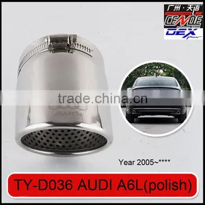 Stainless Exhaust Pipe Muffler Tips for Audi A6L thumbnail-3