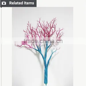 Home Wedding Decoration Artificial Dry Tree Branches Coral thumbnail-1