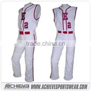 Cheap Wholesale Sublimation Custom Baseball Jerseys Uniform thumbnail-1