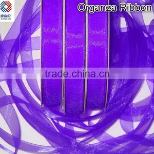 China Wholesaler of Organza Ribbon in High Quality and Cheap Price thumbnail-1