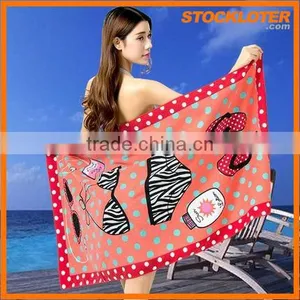 Terry Beach Towel Round Beach Towel Wholesale 150913 thumbnail-3