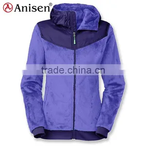 Jacket in New Model Slim Coral Fleece Hood Women Jacket thumbnail-1