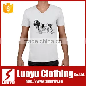 High Quality t Shirt Mens v Neck Shirt thumbnail-1