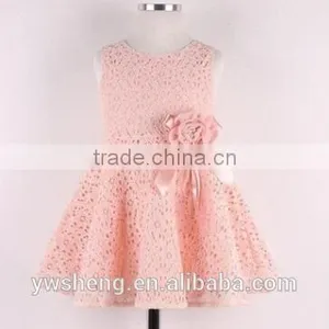 New Summer Lace Casual Lovely Little Party Dress Baby Wear Flower Skirt thumbnail-1