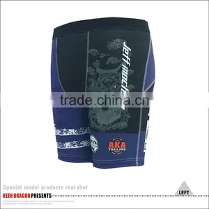 MMA Boxing Wear Elastic Tape Waist Custom Design Mens Vale Tudo Shorts thumbnail-3