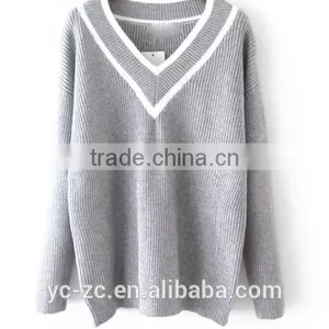 Knitted Sweater Wool Sweater Design for Girl thumbnail-4