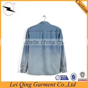 Newest Men's Denim Shirt British Style Factory Price,men's Fashion Shirt Casual/dress Shirts thumbnail-5