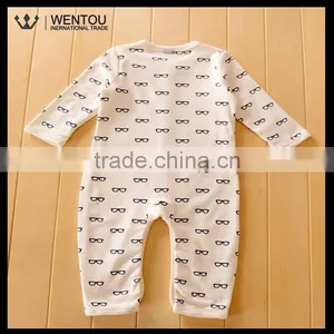 Wholesale Personalized Cotton Newborn Baby Romper Suit thumbnail-1