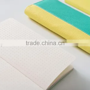 A6 Size PU Material Planner With Zipper Sweety Color Daily Planner Diary thumbnail-4