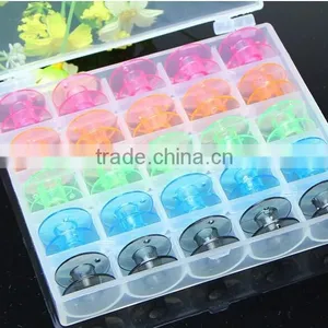 Top Quality Household Sewing Machine Bobbins/Plastic Spools (1box=25pcs)/Singer DIY Accessory thumbnail-1