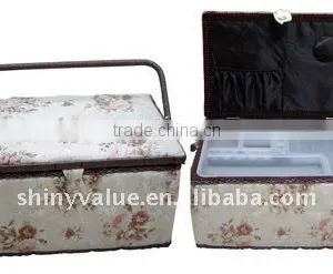 Fashionable Customized Color & Design Sewing Basket Factory thumbnail-1
