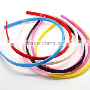 Newest Mixed Plastic Teeth Hair Band Headbands thumbnail-1