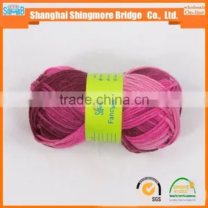 Knitting Yarn Factory From Online Shopping Yarn China Hot Sale Eco-friendly Acrylic Kniting Yarn thumbnail-2