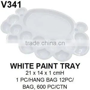 Plastic Paint Palette,Plastic Paint Tray,Empty Palette, Artist Watercolor Paint Tray thumbnail-4