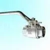 Stainless Steel 316, 316L 2000 WOG Ball Valves, ANSI, DIN Threaded API6D Ball Valve thumbnail-1