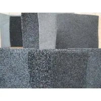 Universal/Premium Fashion Licensed Velour Needle Punch Car Floor Mat Front:44*68cm, Rear:44*34cm thumbnail-1