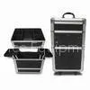 Aluminum Beauty Trolley Cases With Elegant Design, Customized Sizes Are Accepted, ABS Surface thumbnail-1