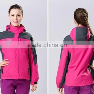 Men Women Waterproof Jackets With Removavle Polar Fleece Liner thumbnail-5