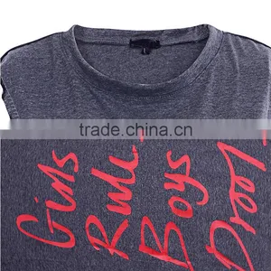 Summer Custom Printed O Ncek New Design Vest Shirt Ladies Fashion Tank Top thumbnail-6