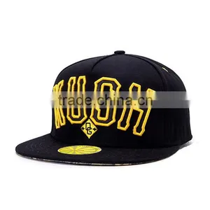 Custom Wholesale 3D Embroidery Patch Pattern Customize Hip Hop Snapback Caps and Hats thumbnail-6