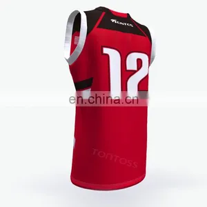 Sublimation Custom Sleevesless New Custom Basketball Top thumbnail-3