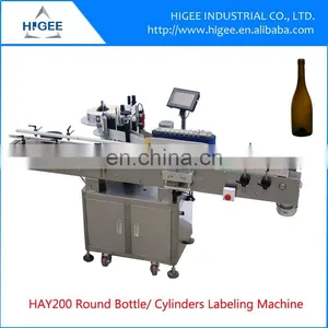 Custom-build Automatic Red Wine Bottle Label Pasting Machine thumbnail-1