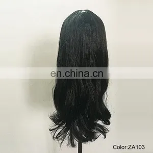 Synthetic Long Wigs With Bangs for Party P-W212 thumbnail-3