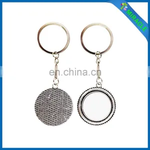 Miracle Oval Series Peacock Sublimation Keyring thumbnail-5