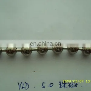 Custom Metal Link Chain/ Charming Metal Chain Links / Stainless Steel Ball Chain thumbnail-4