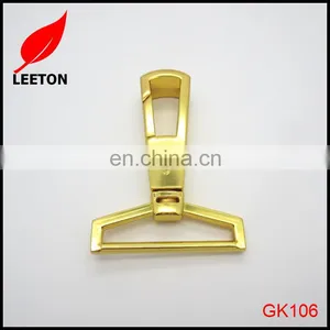Factory Supply 40mm Shiny Gold Bag Swivel Snap Hook thumbnail-2