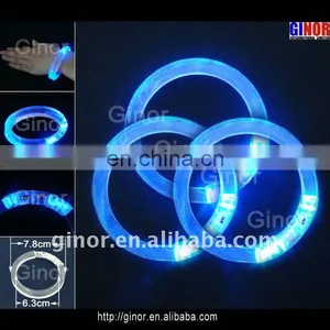 Acrylic Led Light up Bracelets thumbnail-1