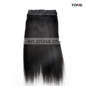 100% Virgin Brazilian Human Hair,hair Extension Clip,24 Inch Clip in Human Hair Extensions thumbnail-3