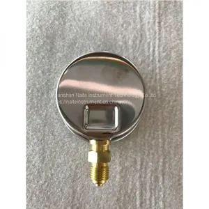 Mechanical Movement Bourdon Tube Glycerin Pressure Gauge thumbnail-4