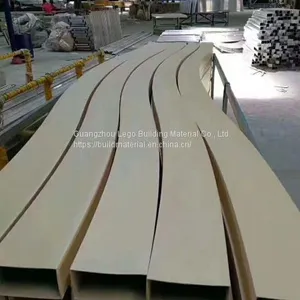 Roll Coating Exterior Wall Aluminum Square Pass Barber Shop Supplier thumbnail-1