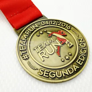 Zinc Alloy Activity Competition Medal Custom Creative Paint Games Metal Medal Marathon Medal Custom thumbnail-1