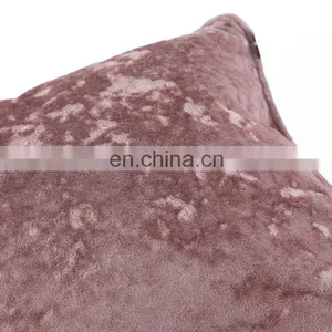 Promotion Factory Price Provide Home Decor Crushed Velvet Silver Pillows Cushion In Stock thumbnail-6