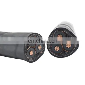 High Voltage PVC Insulate 300mm2 185mm2 Xlpe Cable 3 Core Copper Medium Voltage Cable thumbnail-2