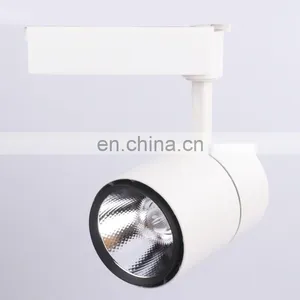 20w Led Track Lighting System 85-265V Cool White Rail Lighting for Shop thumbnail-1