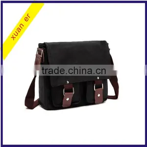 Men's Shoulder Bag Canvas Retro Messenger Bag for Leisure Travel thumbnail-3