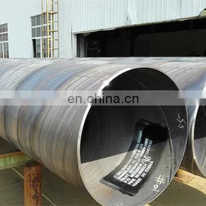 Spiral Submerged Arc Welded Steel Pipe Used in Bridge or Piling Projects thumbnail-1