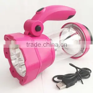 4 in 1 Led Rechargable Camping Lantern With USB Charger thumbnail-2