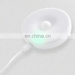 Mini Intelligent Indoor Flood Switch Motion With Rechargeable Battery Led Sensor Night Light for Cabinet Bedroom thumbnail-4