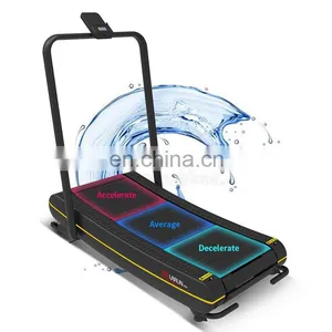 Non-motorized Treadmill Home Fitness ,self-powered Curved Treadmill Air Runner for Home Use Hot Runner thumbnail-1