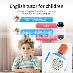 Sing Songs In Portable Wireless Microphone Factory Wholesale 2020 New Arrival Variable Voice Studio Microphone Karaoke thumbnail-4