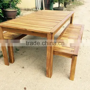Acacia Bench - Garden Bench - Vietnam Garden Furniture Products thumbnail-2
